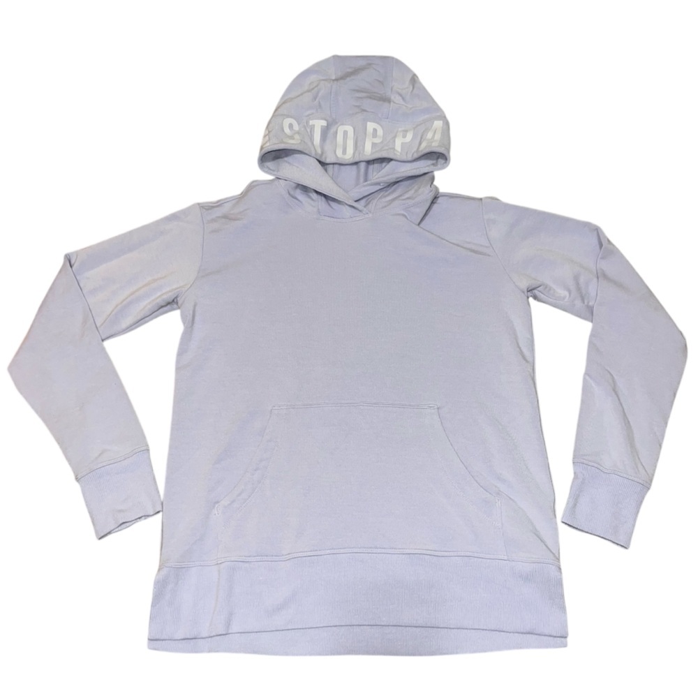 EUC Athleta Girl Lightweight Modal Lavender Hoodie XL X-Large 14 Athleisure